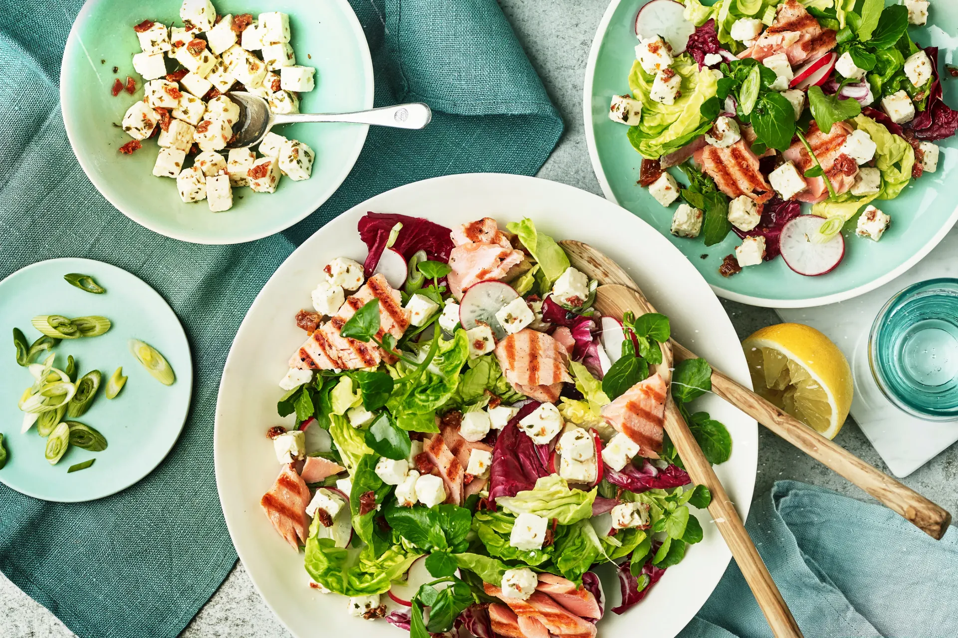 27. Insalata Misticanza con Lachs